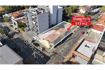 Vendo Terreno en Esquina en Villa Morra 