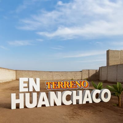 Terreno en Huanchaco Trujillo en venta 800 m² frente 20 m zona playa   