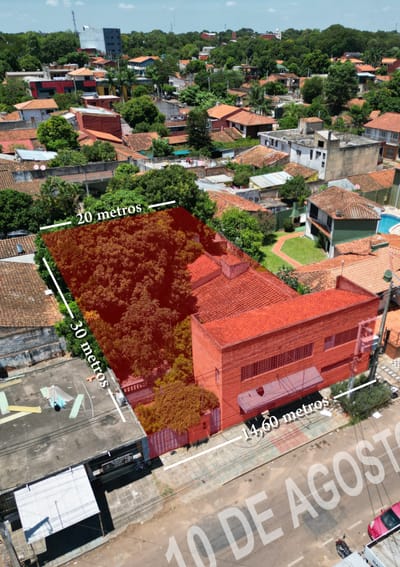 En venta inmueble para uso comercial en San Lorenzo
