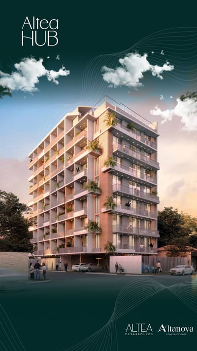 VENTA de Departamentos - Edificio Altea Hub