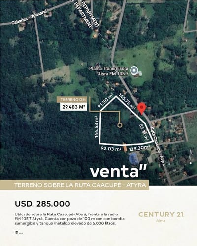 VENDO ESTANCIA EN CAACUPE