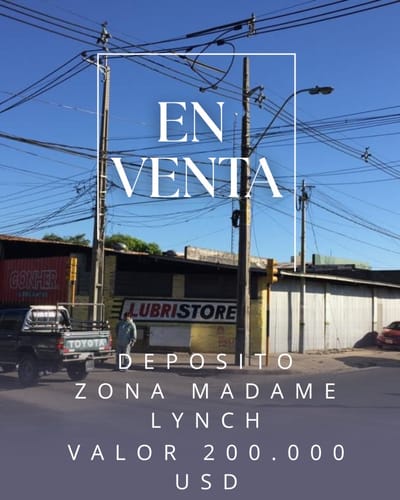 VENTA DEPÓSITO ZONA MADAME LYNCH