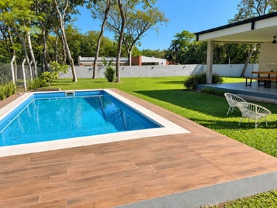 VENDO CASA MODERNA CON PISCINA EN CIERVO CUÁ, SAN BERNARDINO