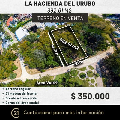 HACIENDA DEL URUBÓ - TERRENO EN VENTA