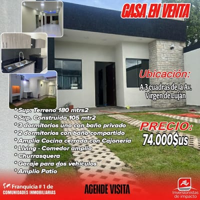 TU NUEVO HOGAR TE ESPERA EN LA ZONA ESTE A ESTRENAR 