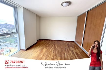 Obrajes, Depto 3d En Moderno Edificio En Venta