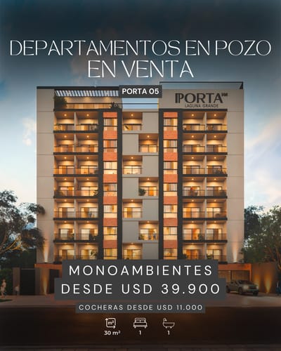 VENDO DEPARTAMENTOS EN PORTA 05 – Laguna Grande  Fernando de la Mora Zona Norte