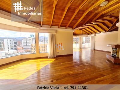 EN VENTA PENT HOUSE EN SAN MIGUEL - CALACOTO 