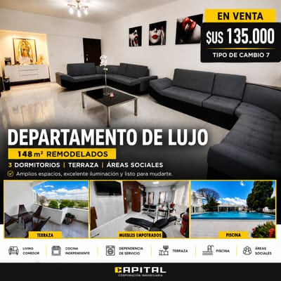 !OFERTA- DEPARTAMENTO EN VENTA – USO MIXTO!!