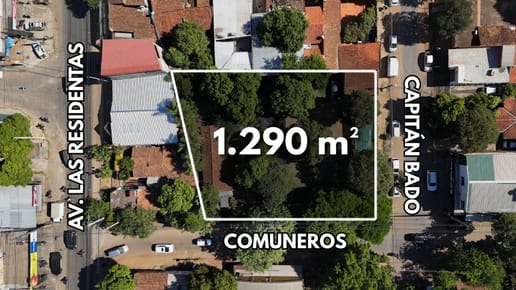 Terreno en Luque Centro (En Esquina)