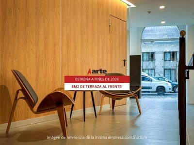 Venta Apartamento De 1 Dormitorio Con Terraza En El Centro - Piso 8!