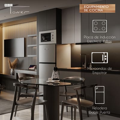 MONOAMBIENTE EN VENTA | SKY TOWER EQUIPETROL