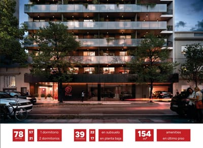 Venta apartamento 2 dormitorios en Cordón