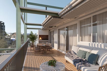 Venta apartamento 1 dormitorio (403) - Babel Ávalon Punta Carretas
