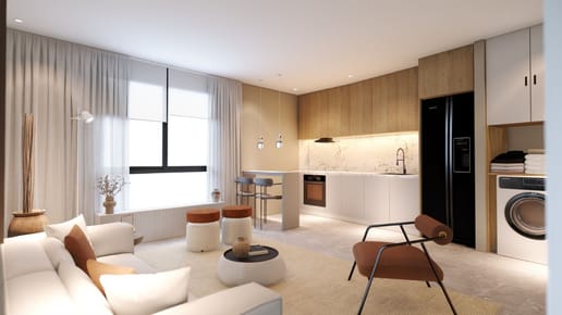 Venta apartamento monambiente en Brazo Oriental