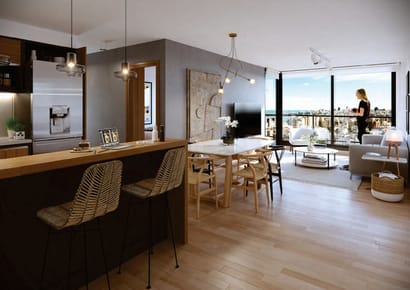 Venta de Apartamento de 2 Dormitorios en Pocitos, Montevideo.