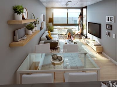 Apartamento de 2 dormitorios en Playa Brava, Punta del Este.