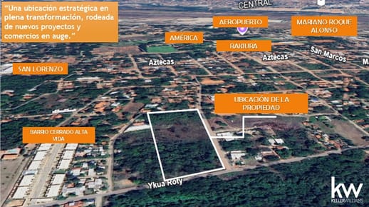 Venta de terreno exclusivo de 2 hectáreas en Luque