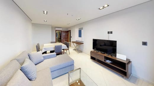 Alquilo departamento de 2 habitaciones amoblado Zona Shopping del Sol 