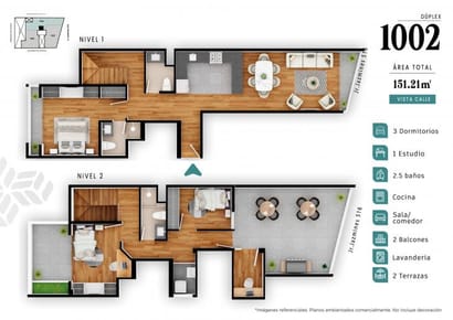 VENTA DE DEPARTAMENTO DUPLEX EN LINCE - ENTREGA INMEDIATA