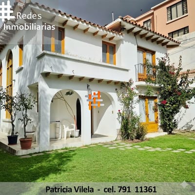En Venta Casa En Calacoto Inmediaciones Colegio Calvert 