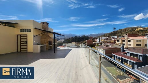 PENTHOUSE EN VENTA CON TERRAZA PRIVADA EN ACHUMANI