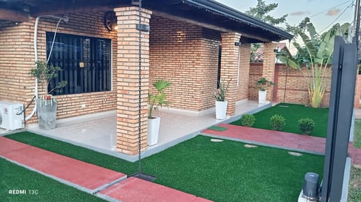 VENDO CASA AMOBLADA CON PICINA EN CAACUPE