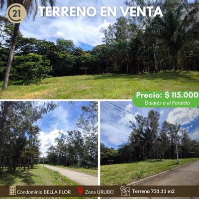 Terreno en Venta URUBO