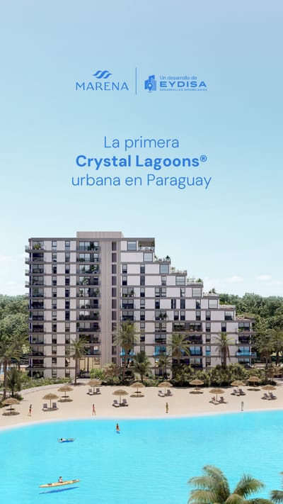 Marena! Proyecto de Deptos, Torres que rodean la magnífica Crystal Lagoon, 