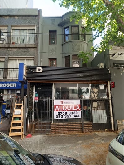 Alquiler local de 210m2 en Pocitos Benito Blanco