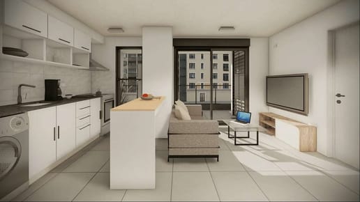 Venta Apartamento Cordón 2 Dormitorios 1 Baño Garaje