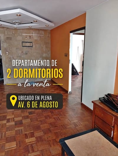 Departamento de 2d en Venta - 6 de agosto