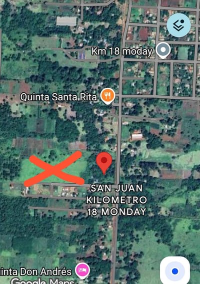VENDO 5 HECTÁREAS ESTRATÉGICAMENTE UBICADAS EN EL KM 18 MONDAY, A SOLO 2.000 METROS DE LA RUTA PY 02. ¡EXCELENTE OPORTUNIDAD DE INVERSIÓN! REF. FO/ 04