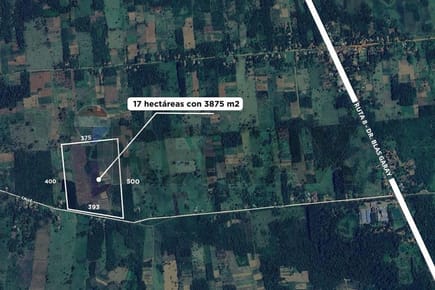 VENDO 17 HECTAREAS EN YATAYTY DEL NORTE