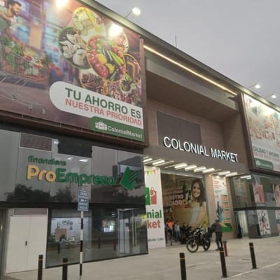 ULTIMOS LOCALES EN VENTA EN NUEVO CC COLONIAL MARKET YA FUNCIONANDO
