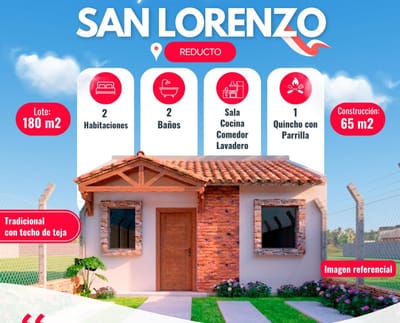 Vendo casa Reducto San Lorenzo