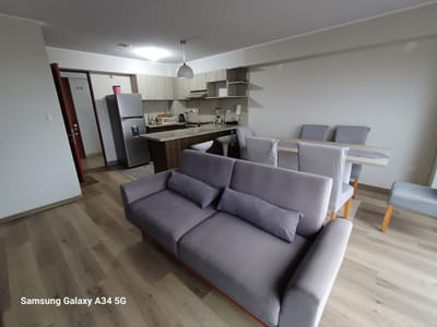 Lindo Depa AMOBLADO, de 2 Dorm + Studio + Cochera (Dejar Telf.)