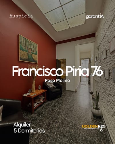 Alquiler Casa Duplex o Local Comercial 5 Dormitorios 2 baños barrio Paso Molino