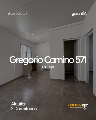 Alquiler Apartamento 2 Dormitorios y patio barrio La Teja
