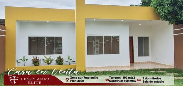CASA EN VENTA A ESTRENAR, PLAN 3000 7MO ANILLO