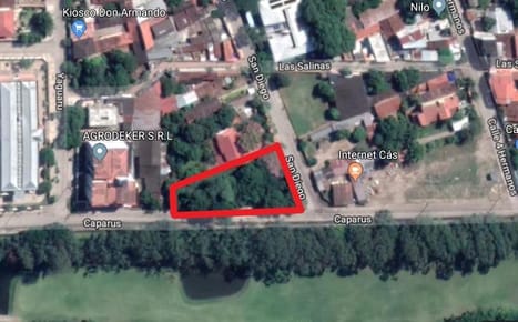 Terreno En Venta, Zona Las Palmas 1400 Mts