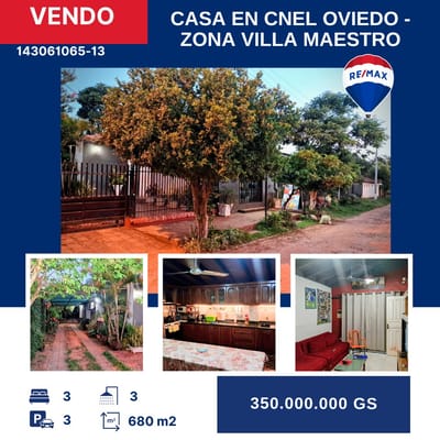 Casa en Cnel. Oviedo