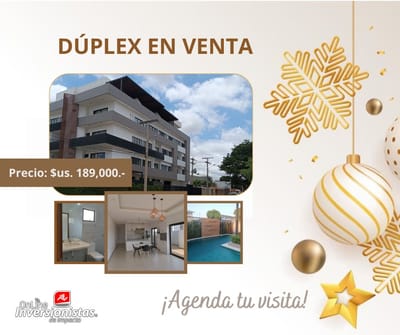 EN VENTA HERMOSO DUPLEX