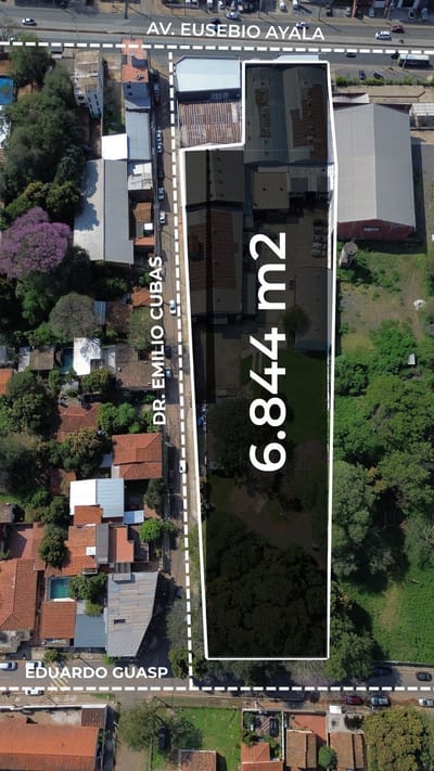 Amplio complejo de depósitos en SAN LORENZO KM9
