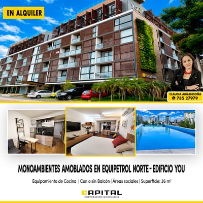 You monoambientes completamente amoblados alquilo
