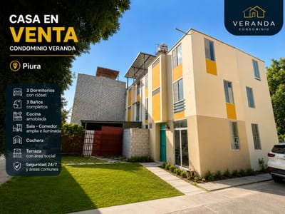 Excelente Oportunidad De Inversión - CASA EN VENTA - Condominio Veranda