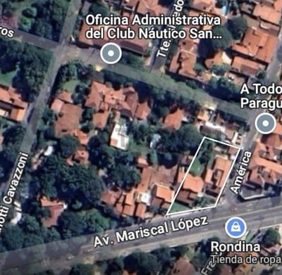 Venta de Terreno en Recoleta, Asunción