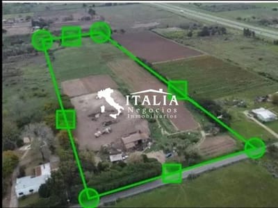 Terreno De 4 Y 1/4 Hectareas Sobre Asfaltada A Metros De Ruta 1