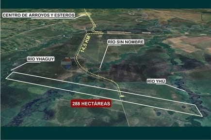 EN VENTA ESTANCIA DE 288 HAS EN ARROYO Y ESTEROS