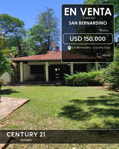 Casa en venta en San Bernardino country club 